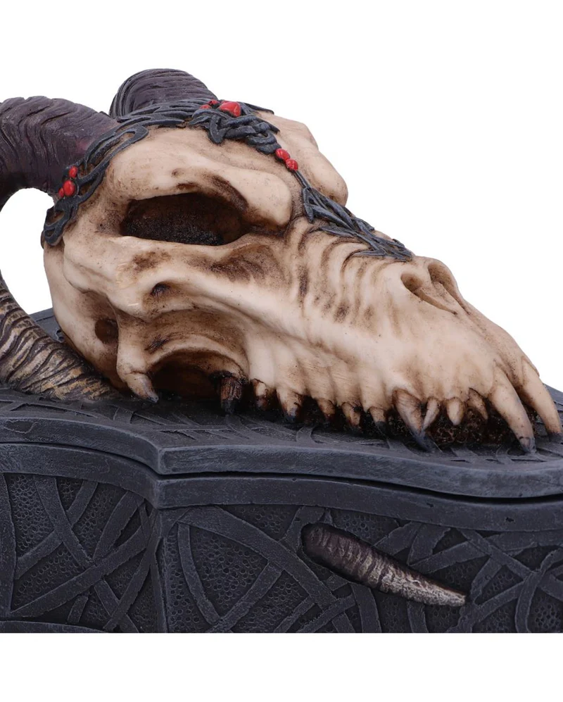 Dragon Skull Totenkopf Box 17,7cm