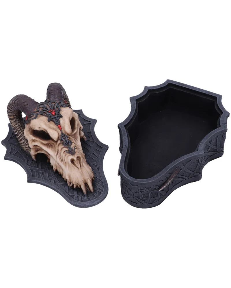 Dragon Skull Totenkopf Box 17,7cm