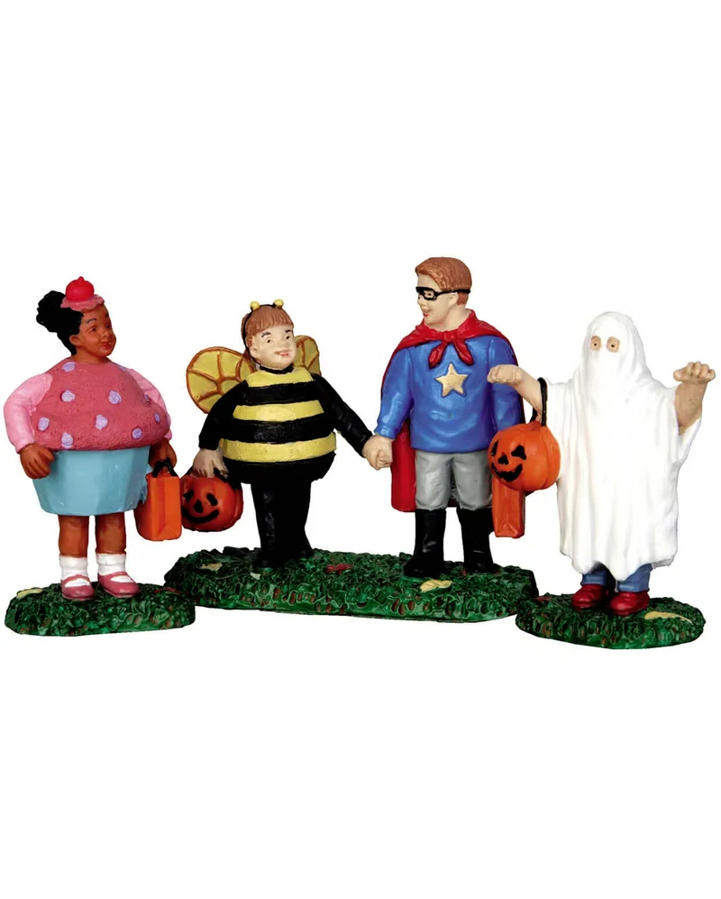 Lemax Spooky Town - New Trick or Treaters 3er Set