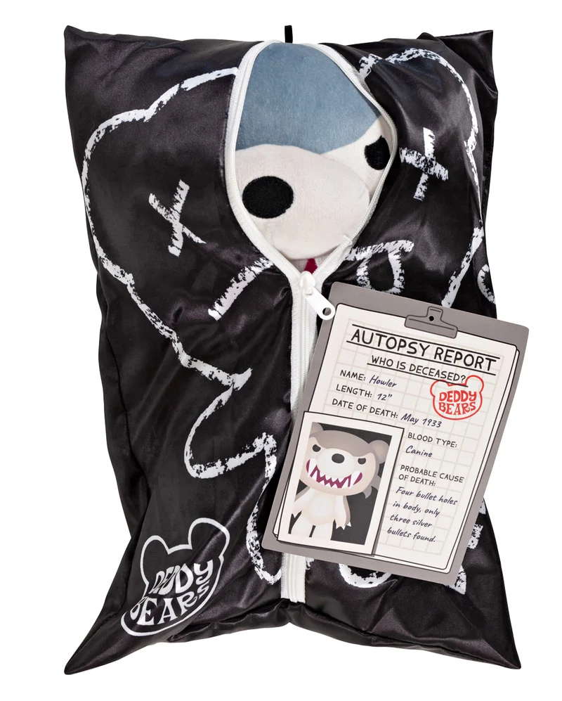 Howler Deddy Bear im Leichensack 30cm