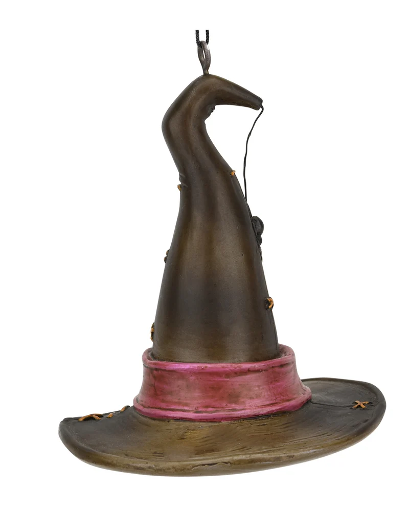 Hexenhut Weihnachtskugel 8,9cm