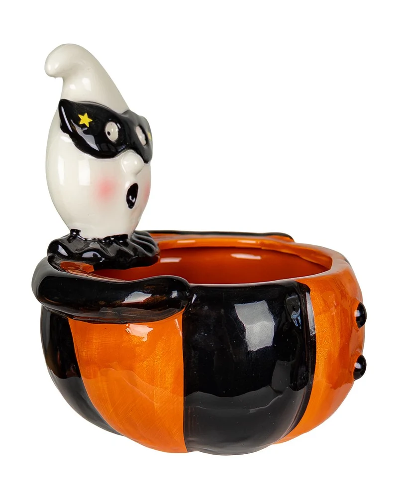 Vintage Halloween Geist Süßigkeiten Schale