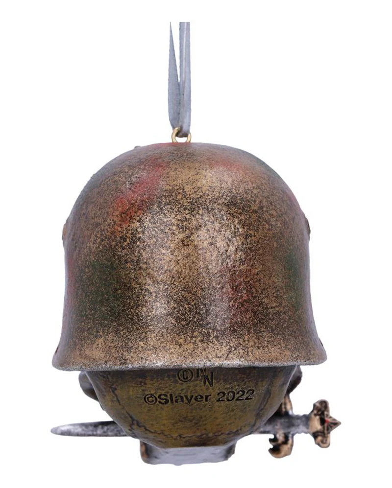 Slayer Totenkopf Weihnachtskugel
