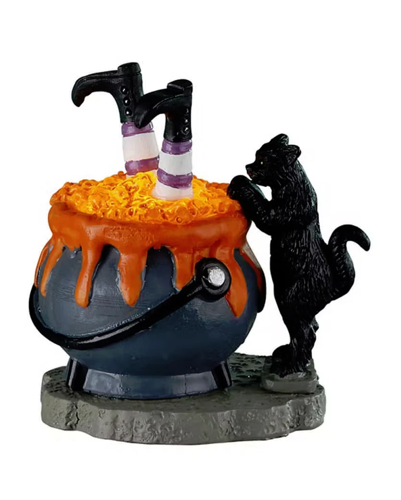 Lemax Spooky Town - Witchy Cauldron