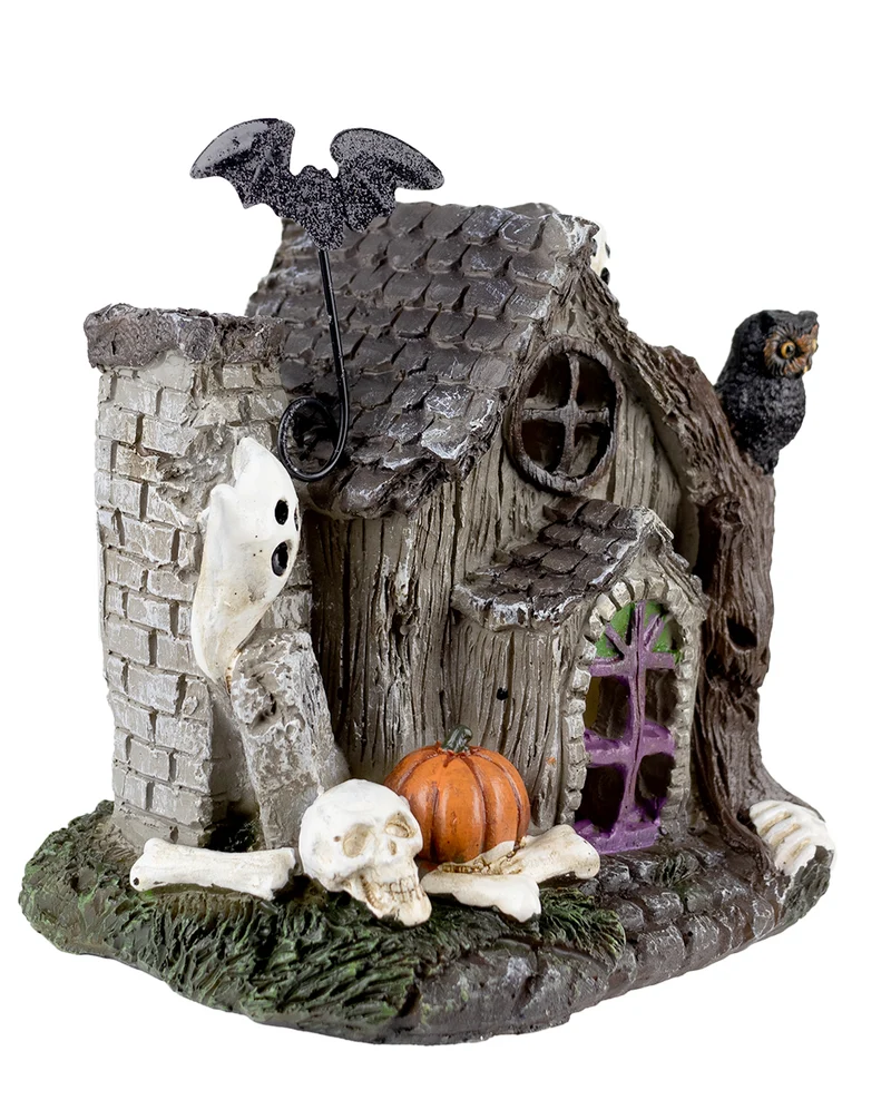 Spooky Haunted House mit LED 17cm