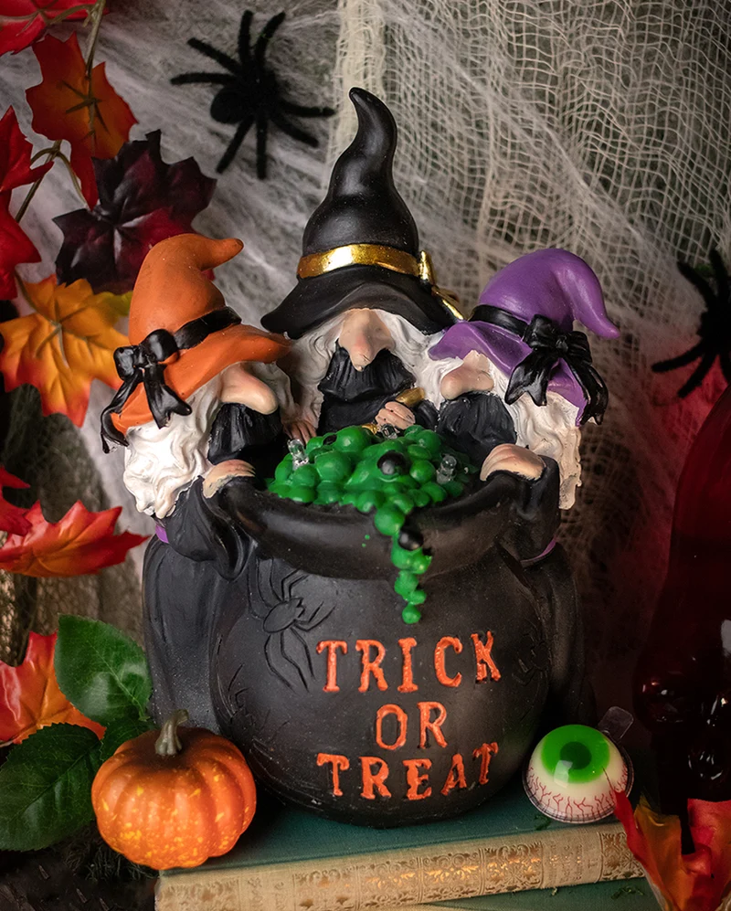Trick or Treat Hexen Trio & Hexenkessel 25cm