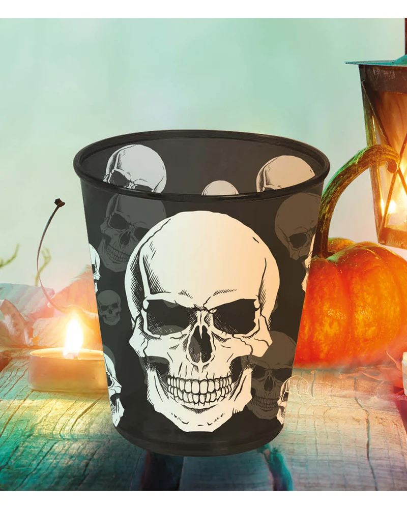 Gruseliger Totenkopf Becher