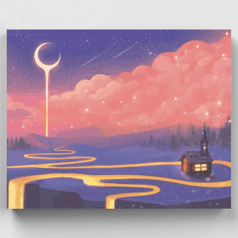 Pinknite - Paint by Numbers Kit