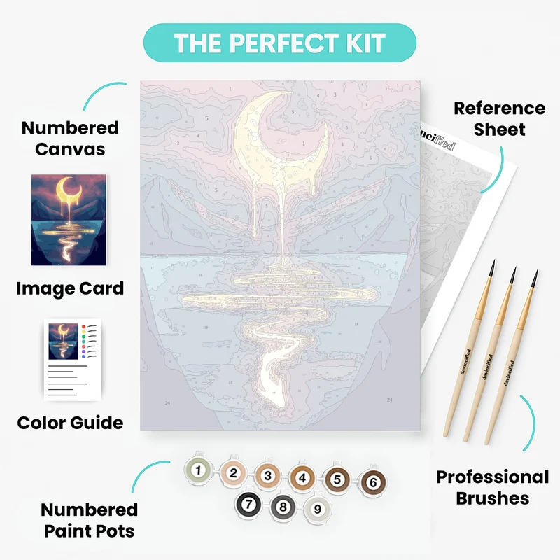 Fish Spirit - Paint by Numbers Kit