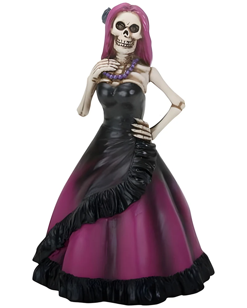 Tag der Toten - Violette Dame Figur 15cm