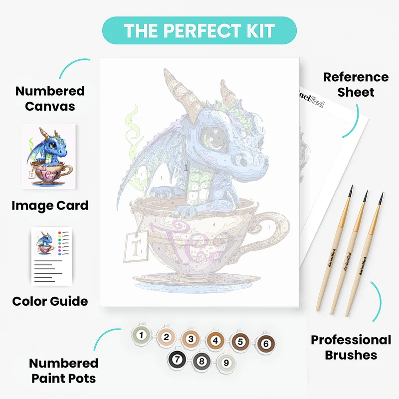 TEA with Joe - Paint by Numbers Kit
