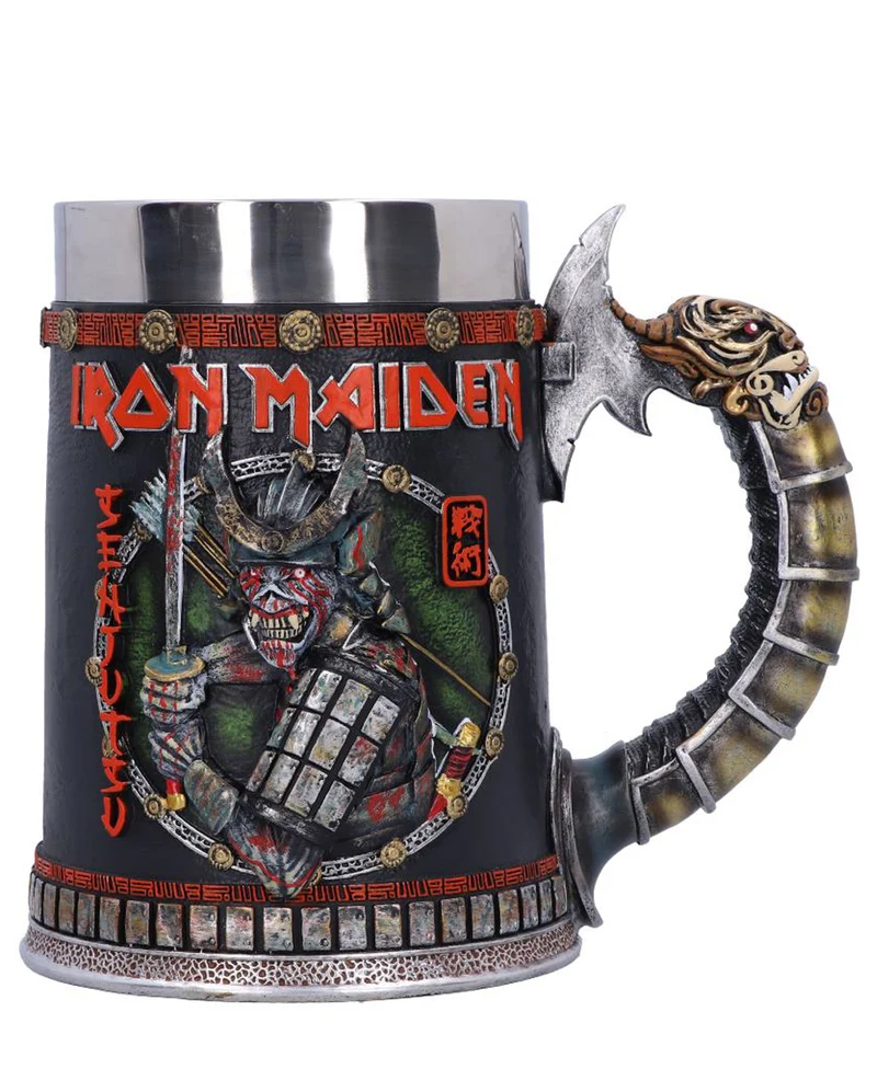 Iron Maiden "Senjutsu" Bierkrug 15.5cm