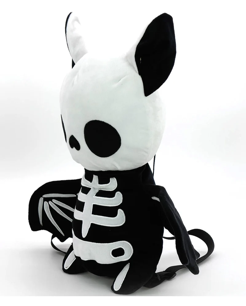Plüsch Rucksack Skelett Fledermaus