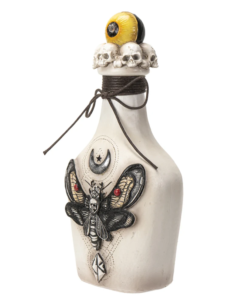 Giftflasche mit Totenkopf Schwärmer & Augapfel 25cm