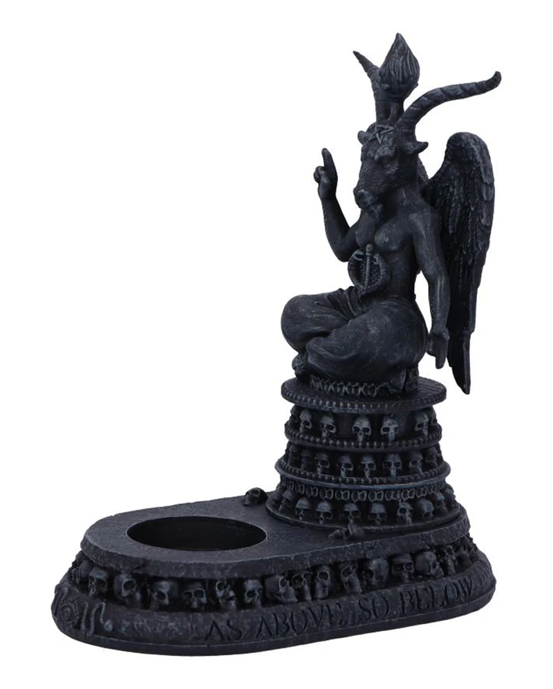 Baphomet's Devotion Teelicht Halter 17cm