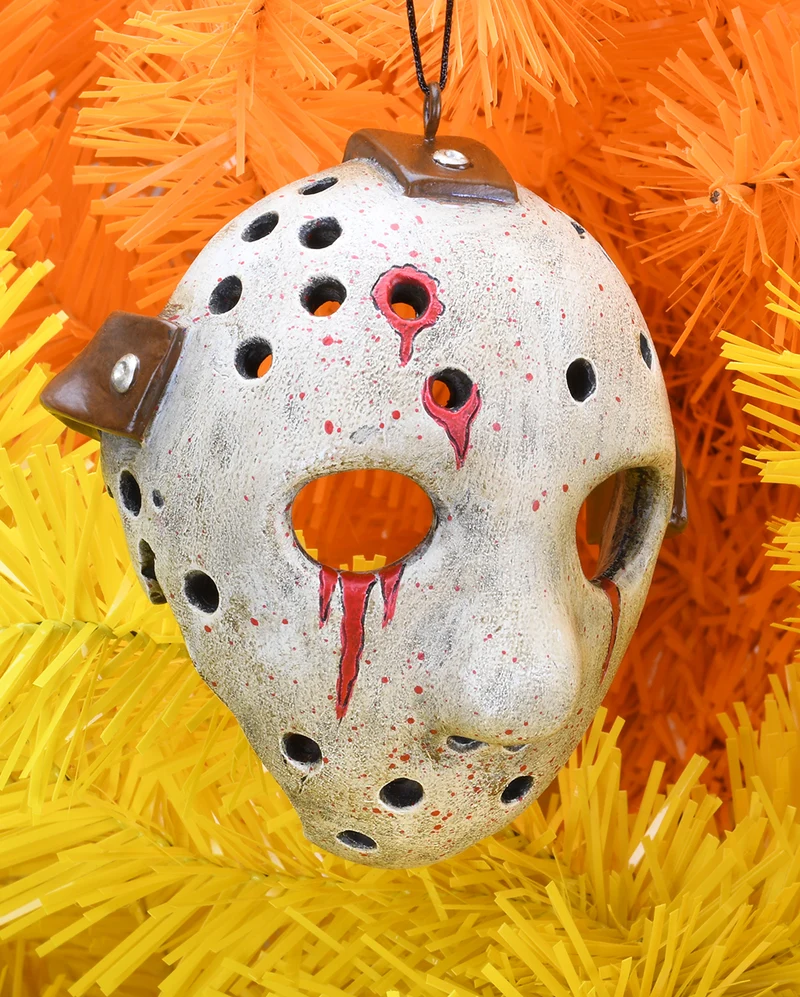 Bloody Hockey Maske Weihnachtskugel 8,9cm