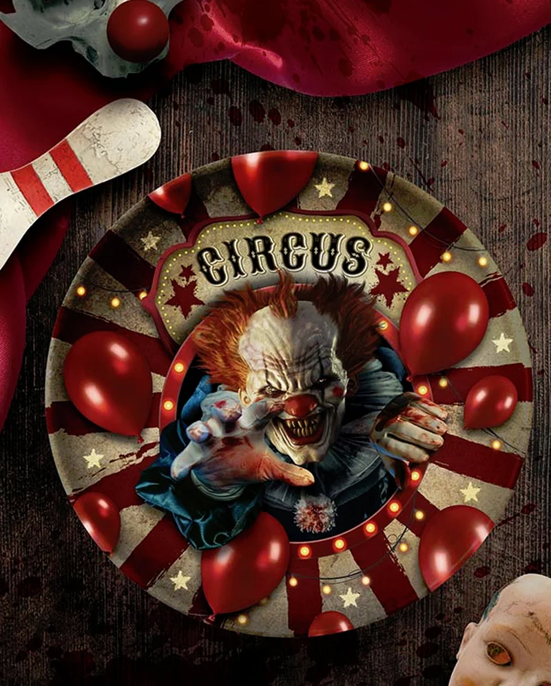 Halloween Horrorclown Circus Schüssel