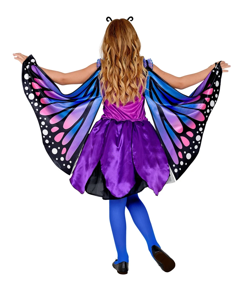 Lila Schmetterling Kinderkostüm