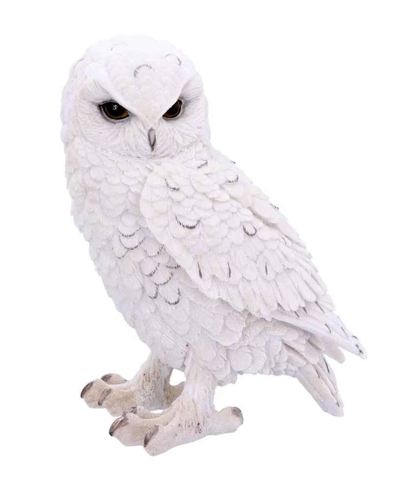 Snowy Watch Große Schneeeule 20cm