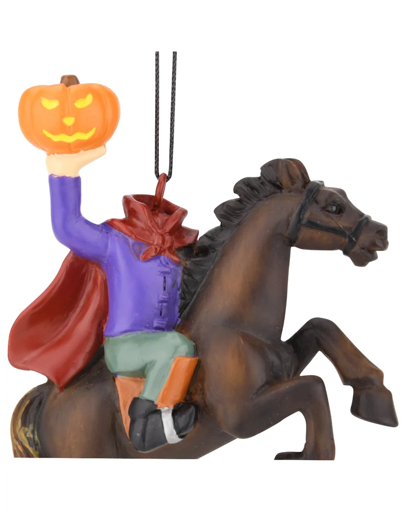 Kopfloser Reiter Weihnachtskugel 10cm