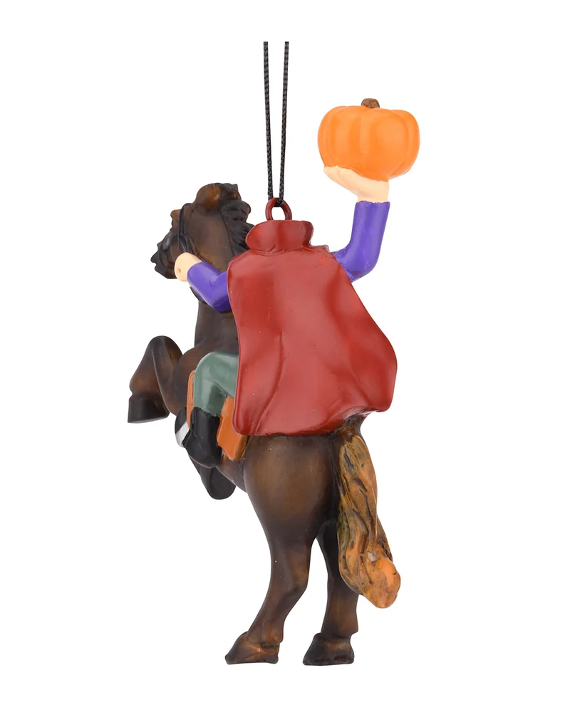 Kopfloser Reiter Weihnachtskugel 10cm