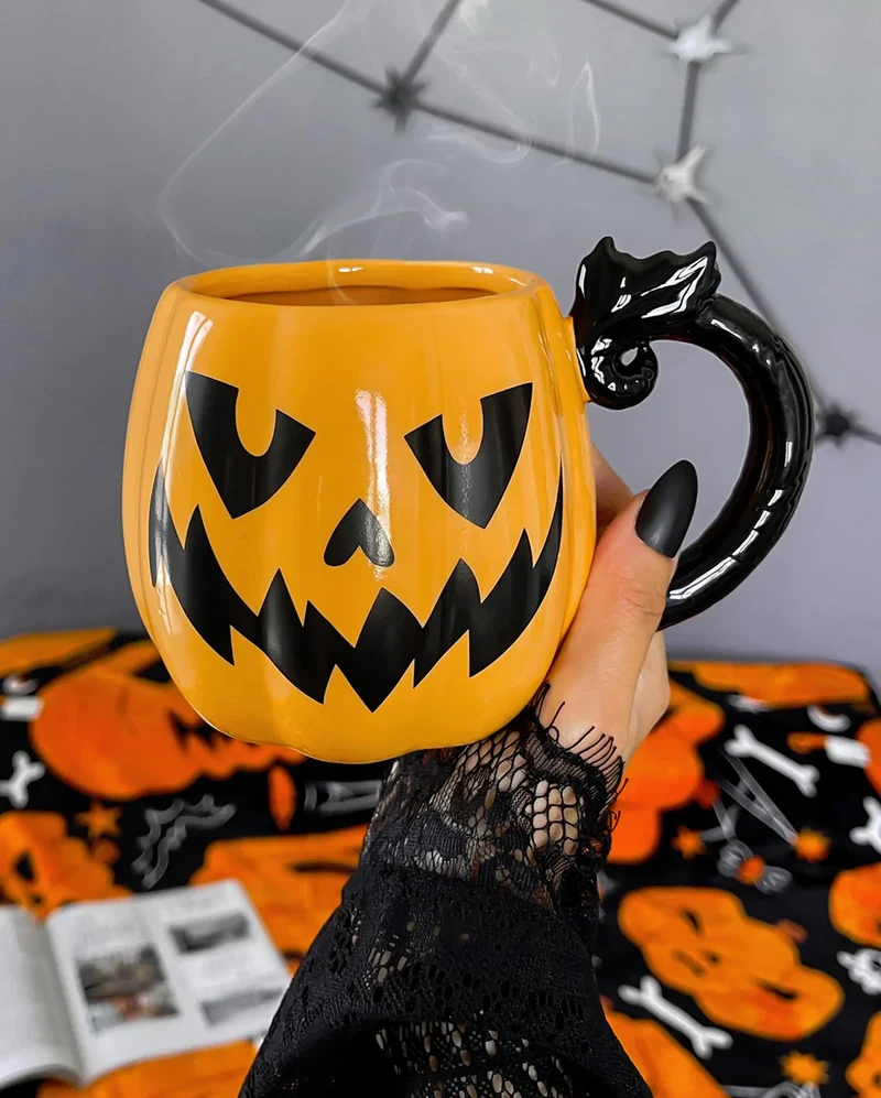KILLSTAR Pumpkin Keramik Tasse