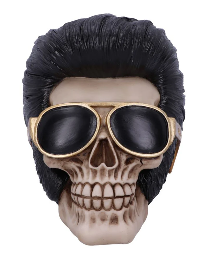 Rock 'n' Roll Totenkopf 17cm