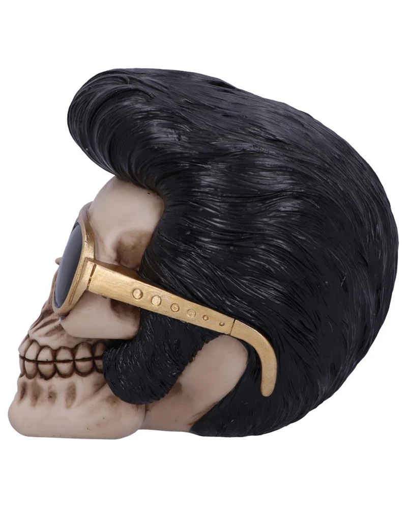 Rock 'n' Roll Totenkopf 17cm