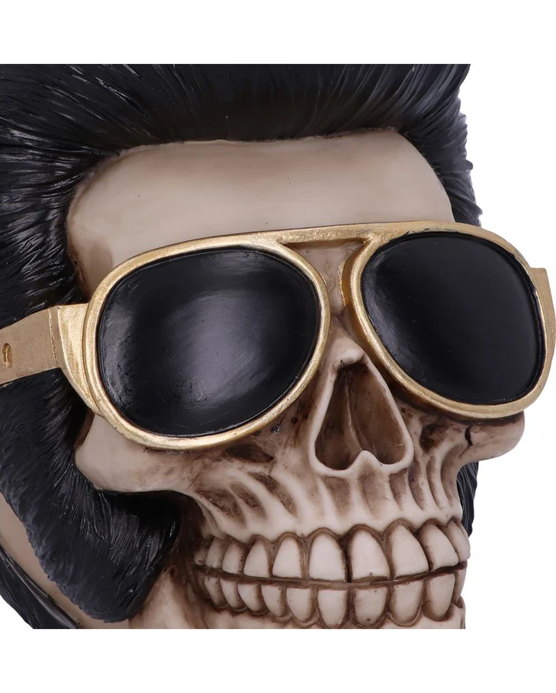 Rock 'n' Roll Totenkopf 17cm