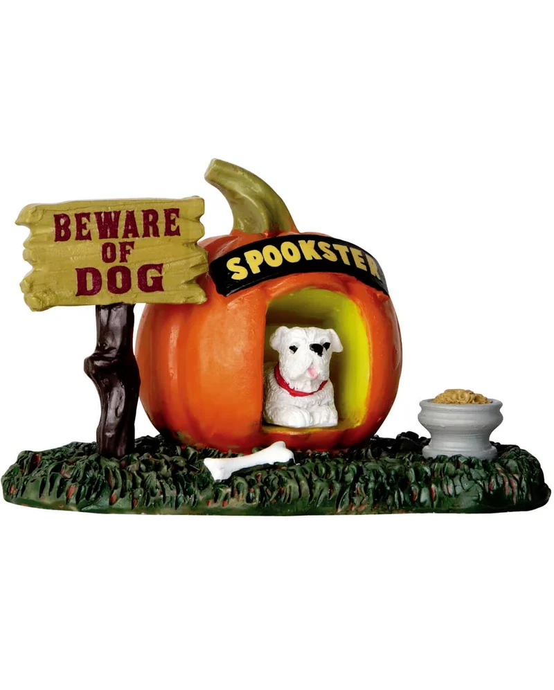 Lemax Spooky Town - Kürbis Hundehütte