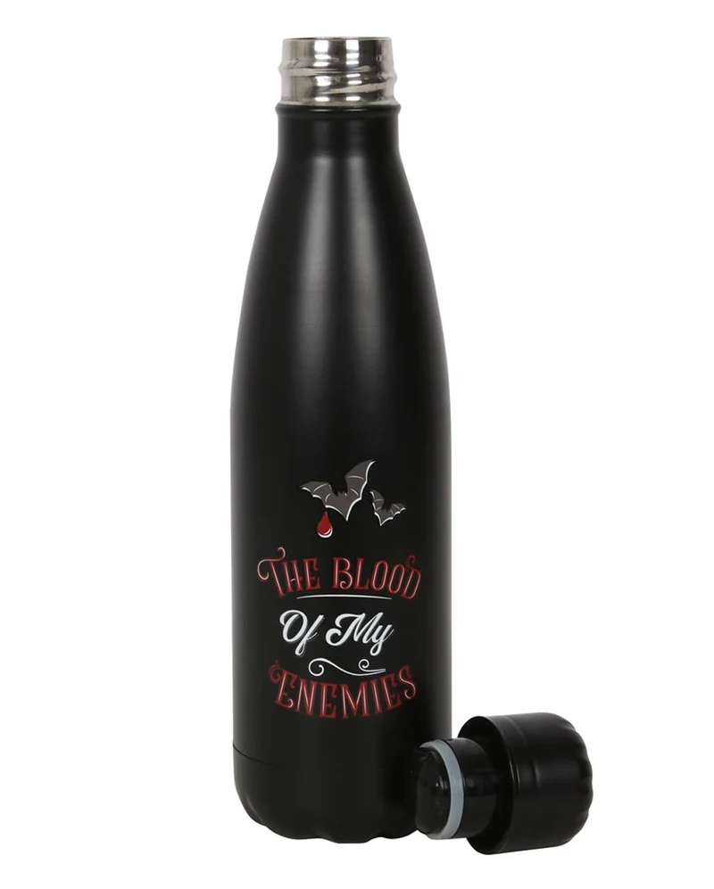 "The Blood of my Enemies" Metall Wasserflasche
