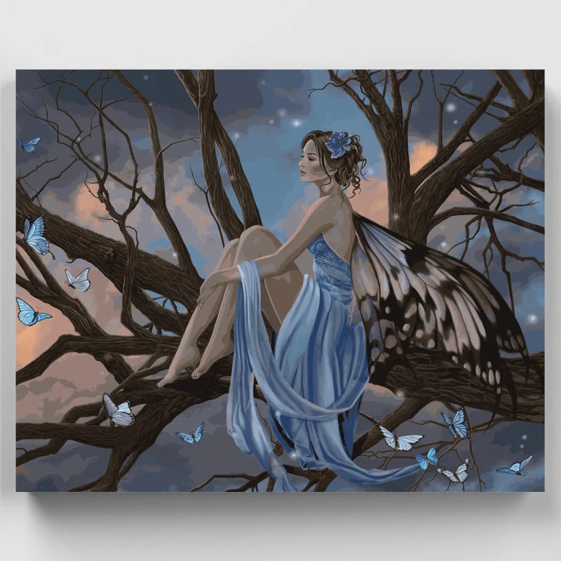 Faery Forest Sunset - Paint by Numbers Kit