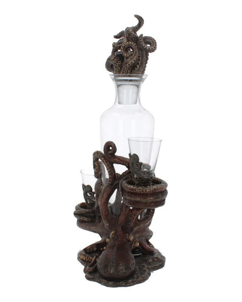 Tentacle Temptation Flaschen & Schnapsglashalter 40cm