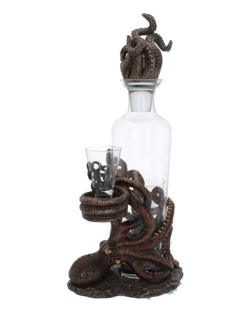 Tentacle Temptation Flaschen & Schnapsglashalter 40cm