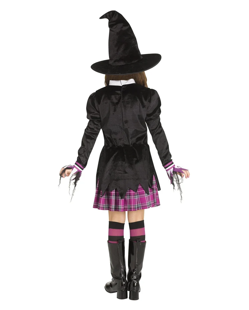 Hexen Schuluniform Kinder Kostüm