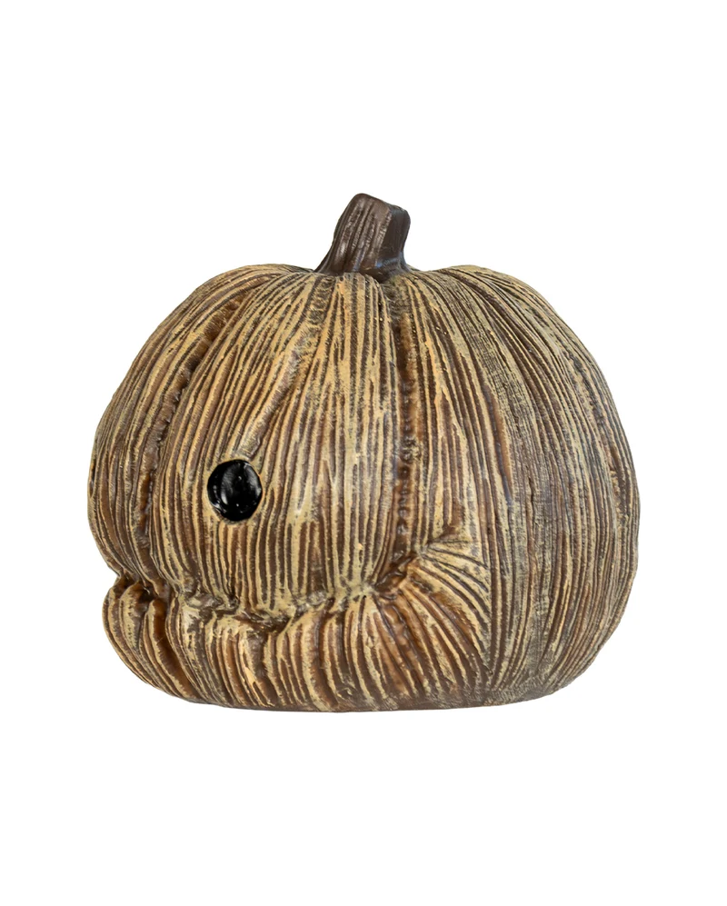 Scary Aged Halloween Pumpkin 10cm