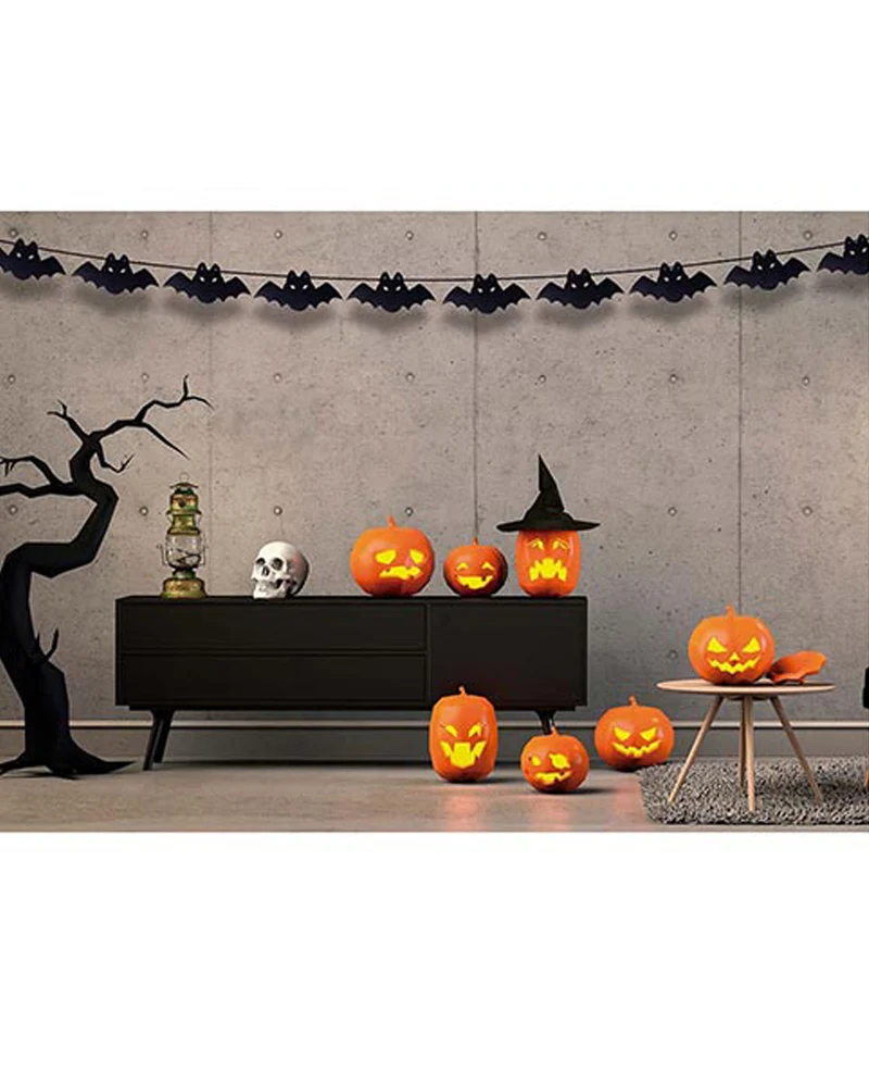 Halloween Girlande Fledermaus 3m
