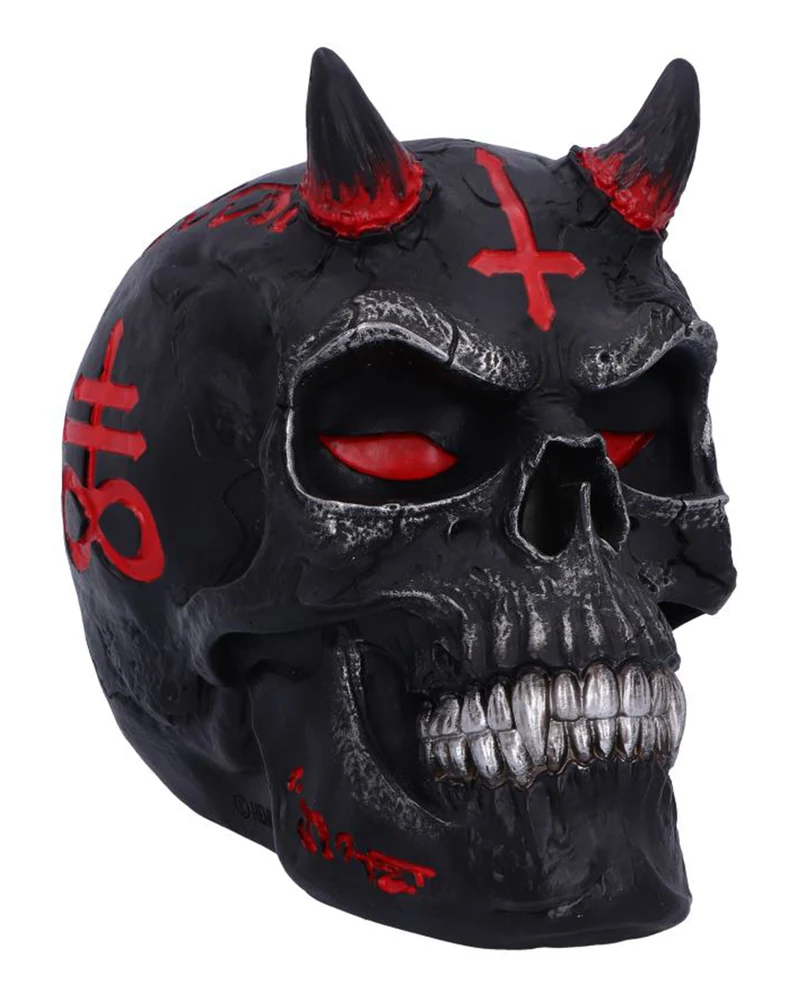Infernal Teufels Totenkopf 20cm