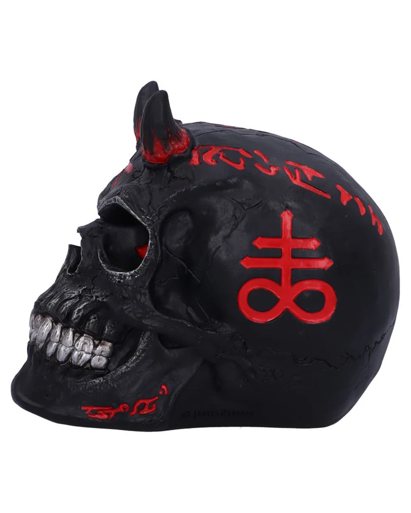 Infernal Teufels Totenkopf 20cm