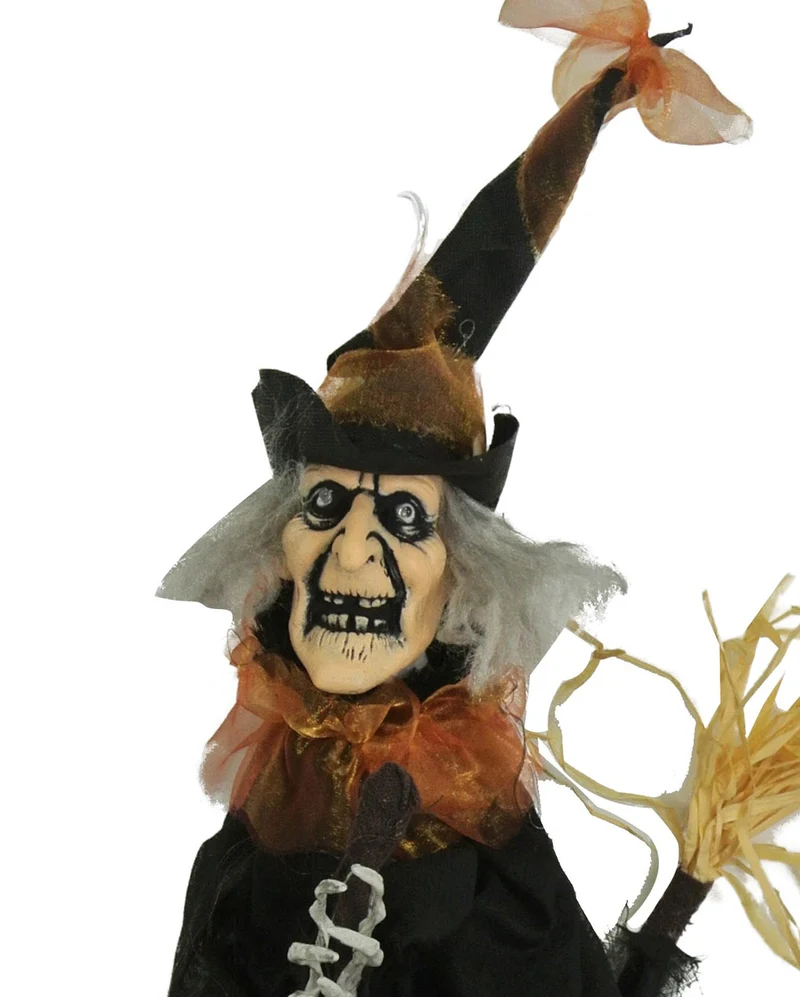 Zappelnde Hexe Hängefigur