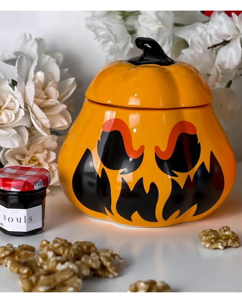 KILLSTAR Spicy Pumpkin Bowl mit Deckel