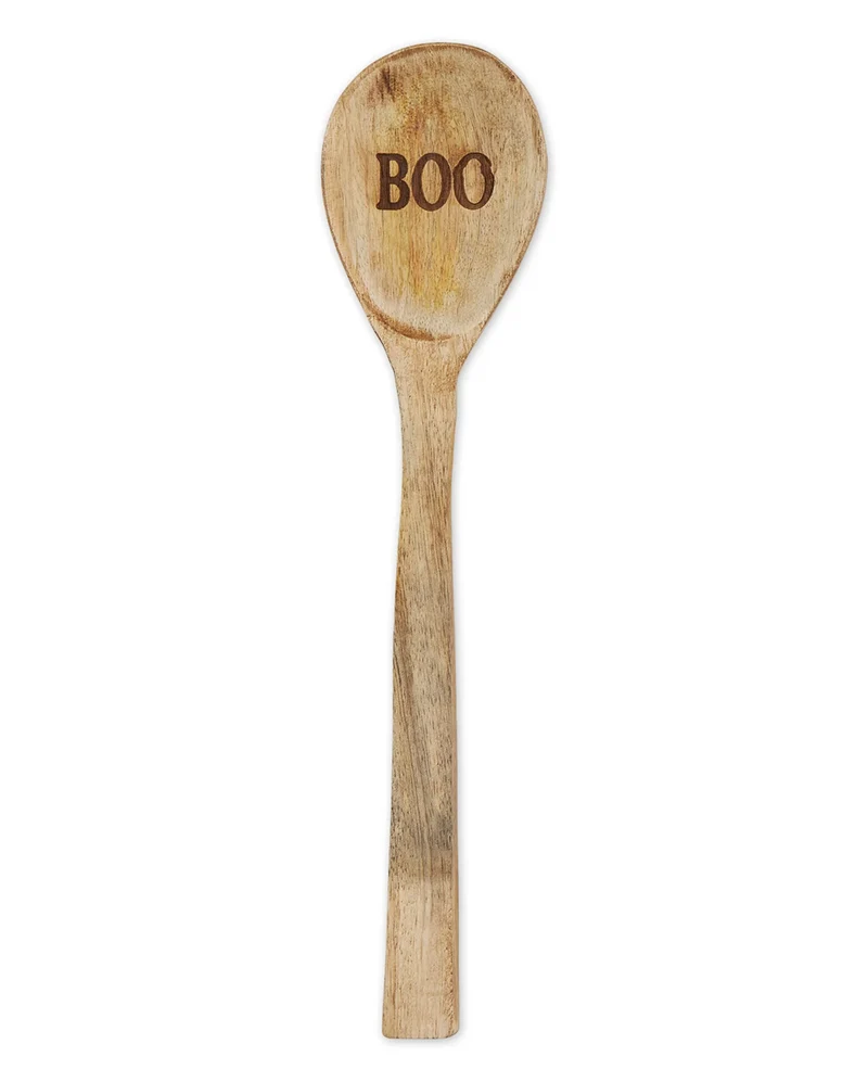 "Boo" Holzlöffel & Geschirrtuch Set