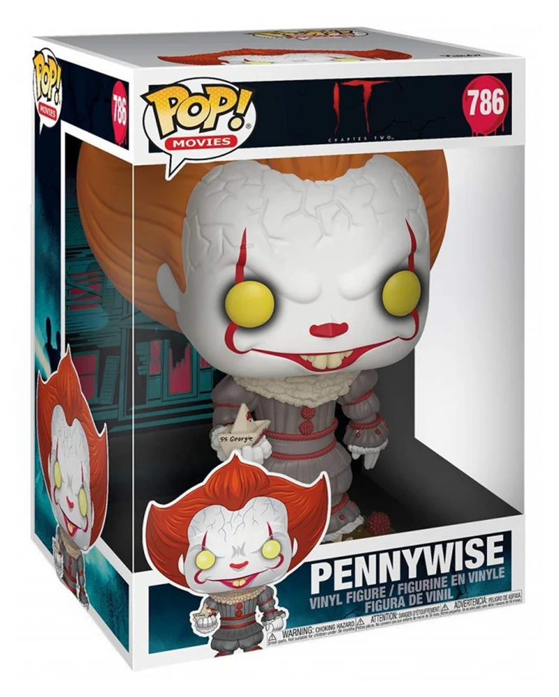 Pennywise IT mit Boot 10" Funko POP! Figur