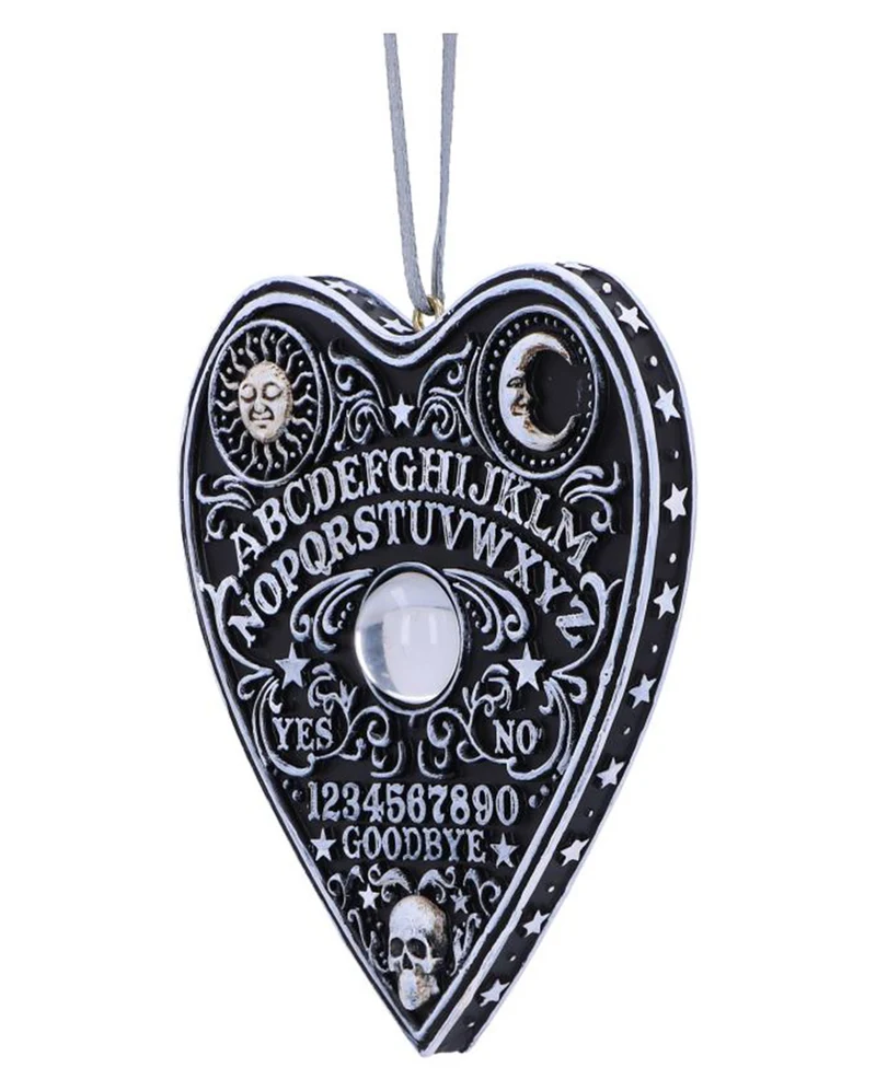 Ouija Board Planchette als Hängeornament 8,5cm