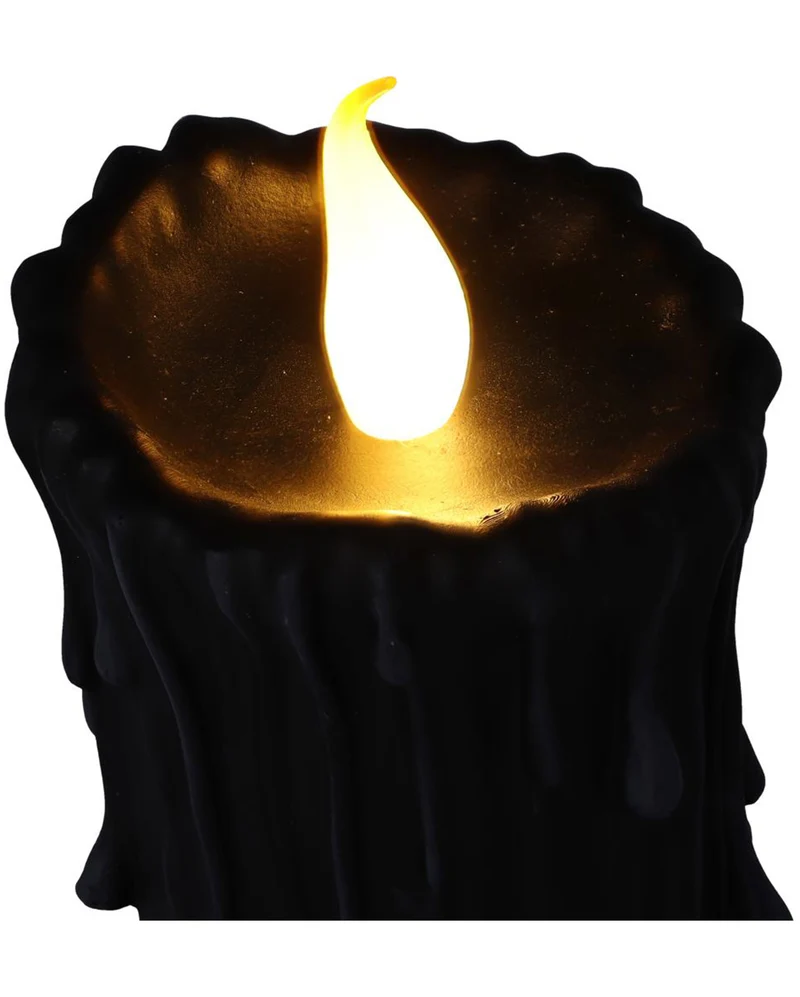 Black Magic LED Kerze 19cm