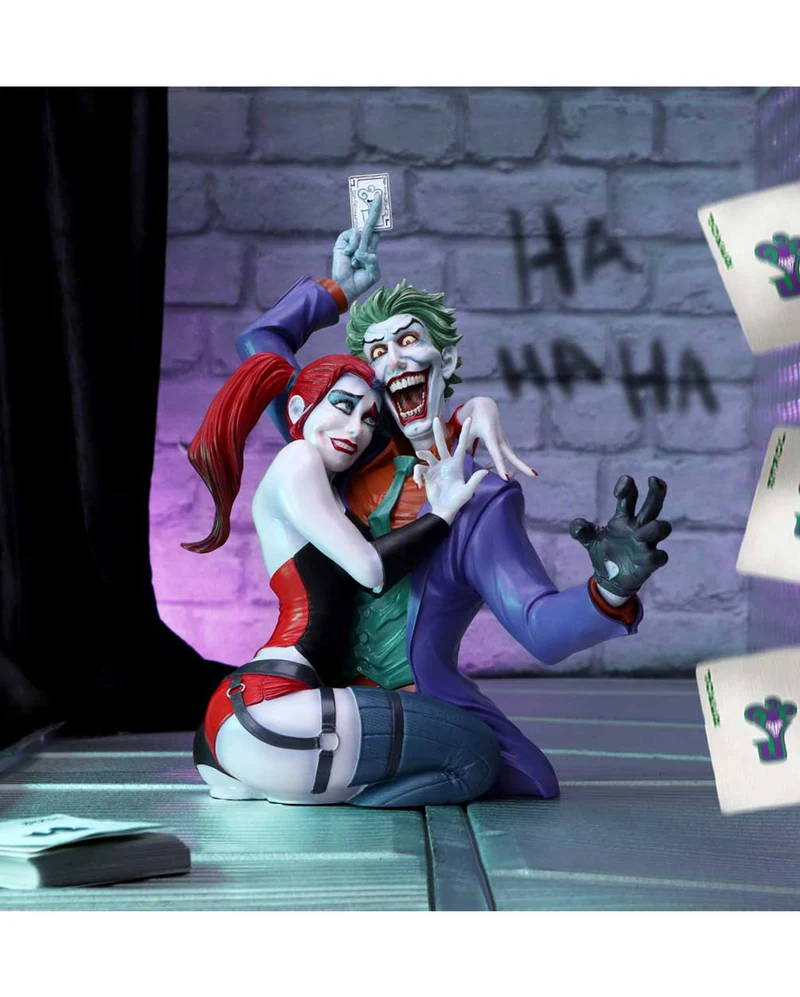The Joker & Harley Quinn Statue 37.5cm