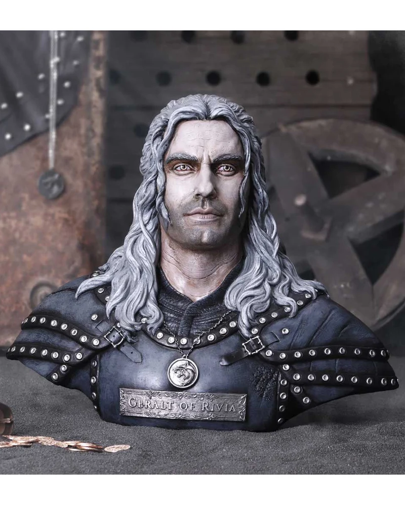 The Witcher Büste Geralt von Riva 40cm