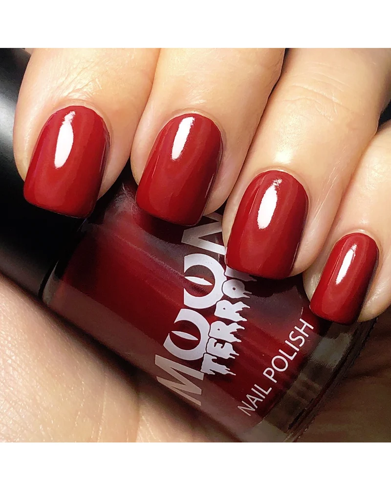 Blutroter Moon Terror Halloween Nagellack