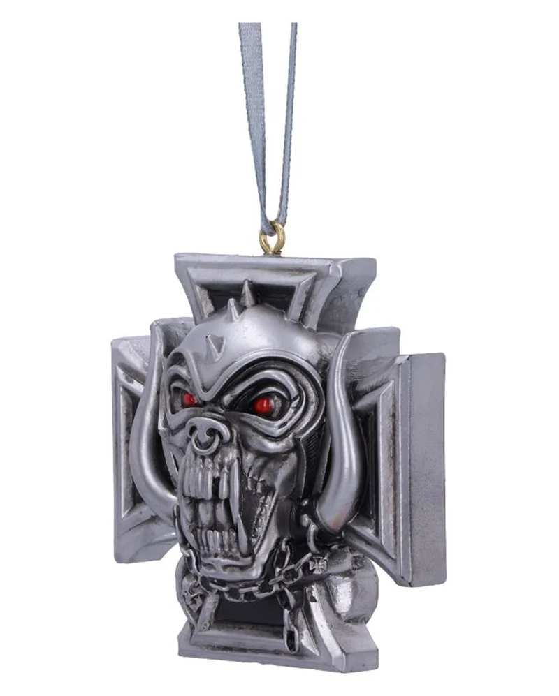 Motorhead Warpig Kreuz Ornament