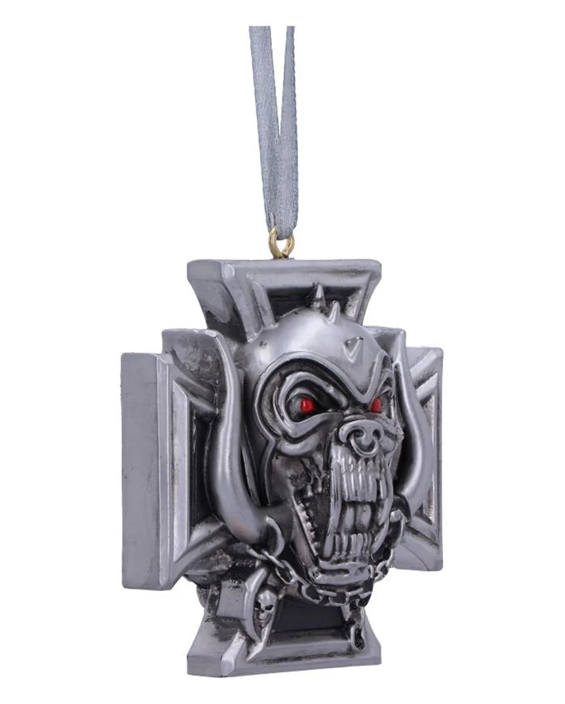 Motorhead Warpig Kreuz Ornament